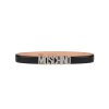 MOSCHINO THE BELT IN LEATHER WITH LOGO MC6000PP0NOD900